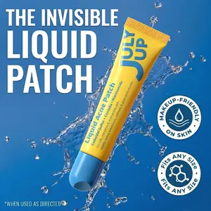 Invisible Liquid Pimple Patch | Fast-Acting Acne Spot Treatment | Calming Sulfur & Niacinamide Gel