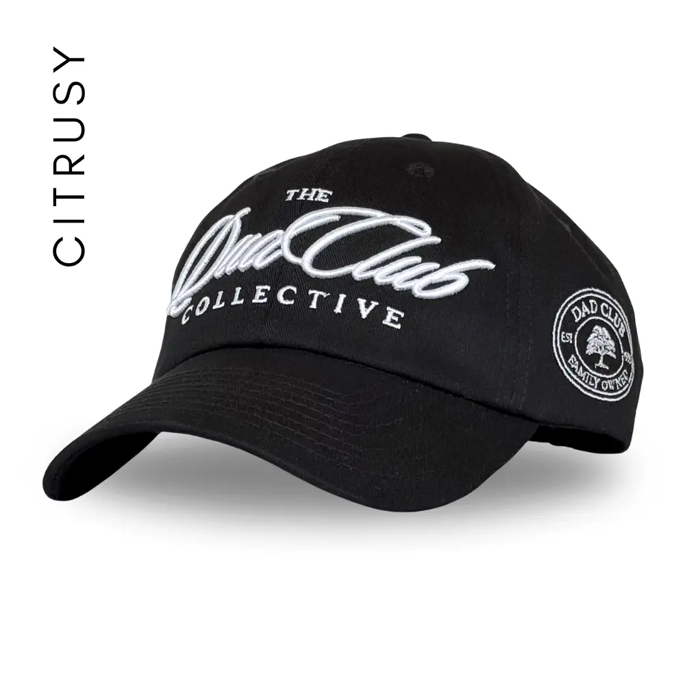 DAD CLUB BASEBALL DAD CAP - BLACK DAD CLUB BASEBALL DAD CAP - BLACK