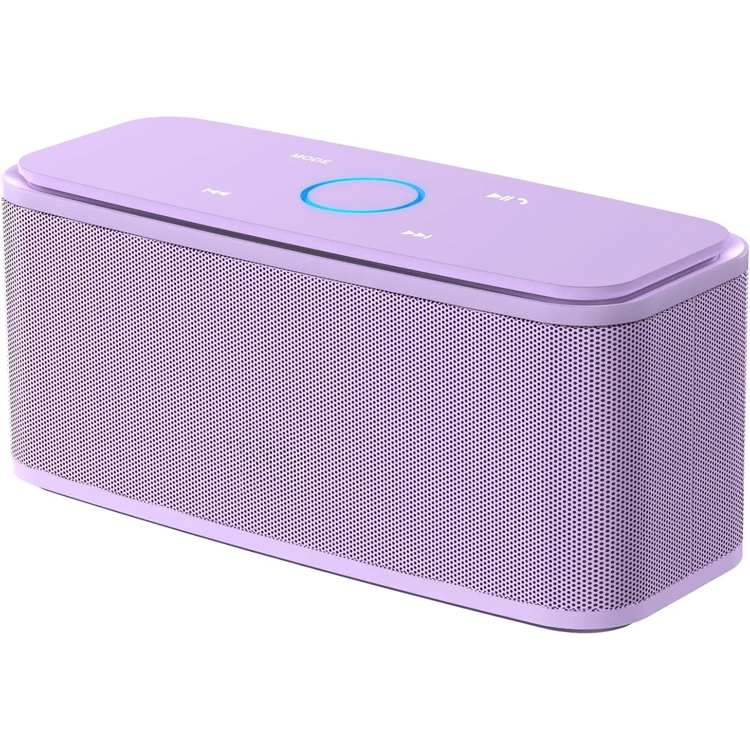 SoundBox Touch Wireless   with 12W HD Sound and Bass, IPX5 Water-Resistant, 20H Playtime, Handsfree, Portable for Office, Home, Outdoor, Travel-Purple