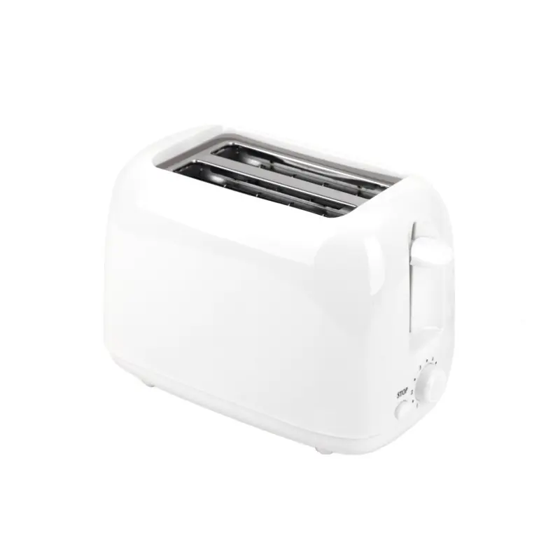 2-Slice Corded Automatic Toaster - US Standard Plug, Stable, Small Footprint Compact Household Kitchen Appliance, Multifunctional Toast & Sandwich Maker for Students, Busy Families