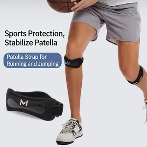 Patella Knee Strap Support Brace for Knee Pain Relief Adjustable Patellar Tendon Band for Men Women Teens Runners Knee Jumpers Knee Tendonitis Arthritis Meniscus Tear Recovery Gym Basketball Workout Hiking Joint Stabilizer