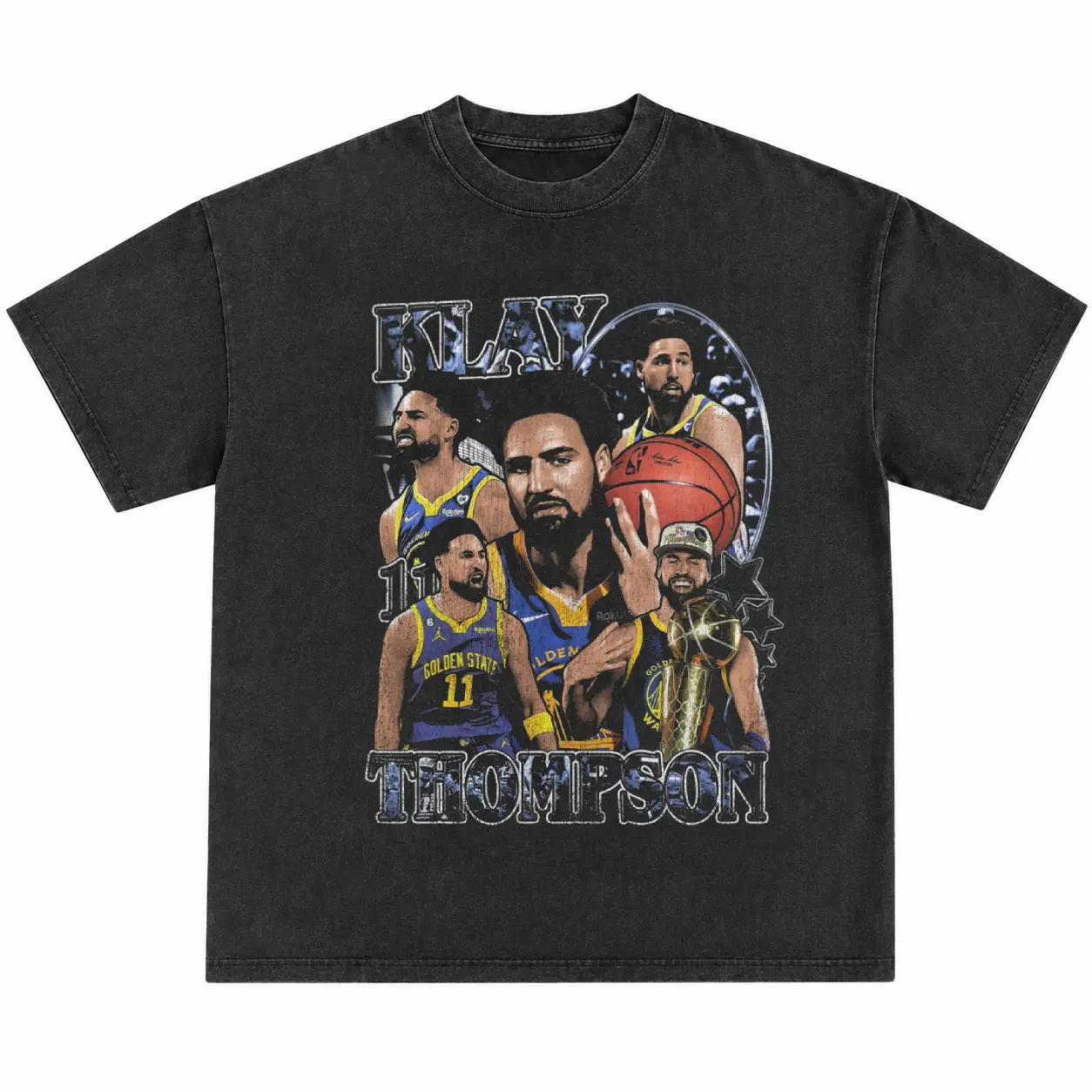 Klay Thompson Vintage Basketball Graphic Tee Retro Sports Streetwear Fan Shirt Menswear & Underwear - Men's Tops - T-Shirts