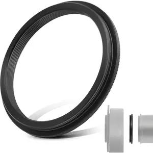 M54X0.75 Male to M48X0.75 Female Thread Telescope Adapter, Metal Aluminum Telescope Accessories for Mounting 2 Inch Filter Wheel to Astronomical Telescopes