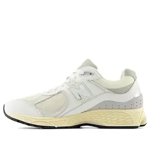 New Balance 2002R Shoes 'White Grey Yellow' M2002RIA
