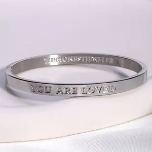 "You Are Loved" Bangle