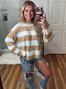 Allie Stripped Sweater