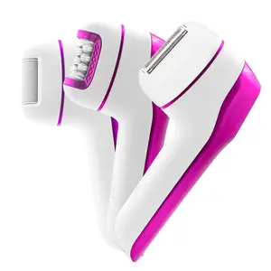 3 in 1 Electric Hair Removal Tool for Women, 1 Set USB Rechargeable Hair Removal Machine with Replacement Heads, Personal Care Appliances for Women