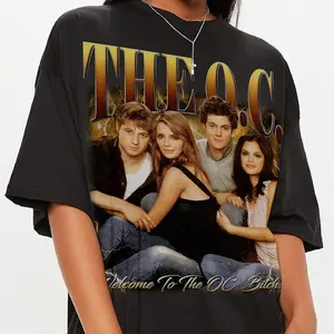 Adam Brody Mischa Barton Homage Movie Tshirt, Rachel Bilson Ben McKenzie Bootleg Rap Tee, Retro Movie Fan Gift