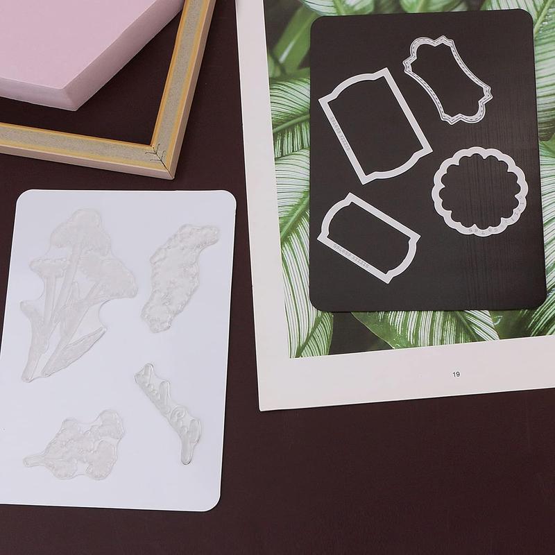 12 count  Sheets for  Storage with 1 Binder Cover,  and  Storage Pockets  Cut Storage for Card Making Supplies(0.8 mm Thickness, Blue)