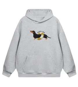 Mens hoodie dog cartoon dachshund hoodie oversized hoodie for women sweatshirt y2k unisex with pattern sports basic top with hood