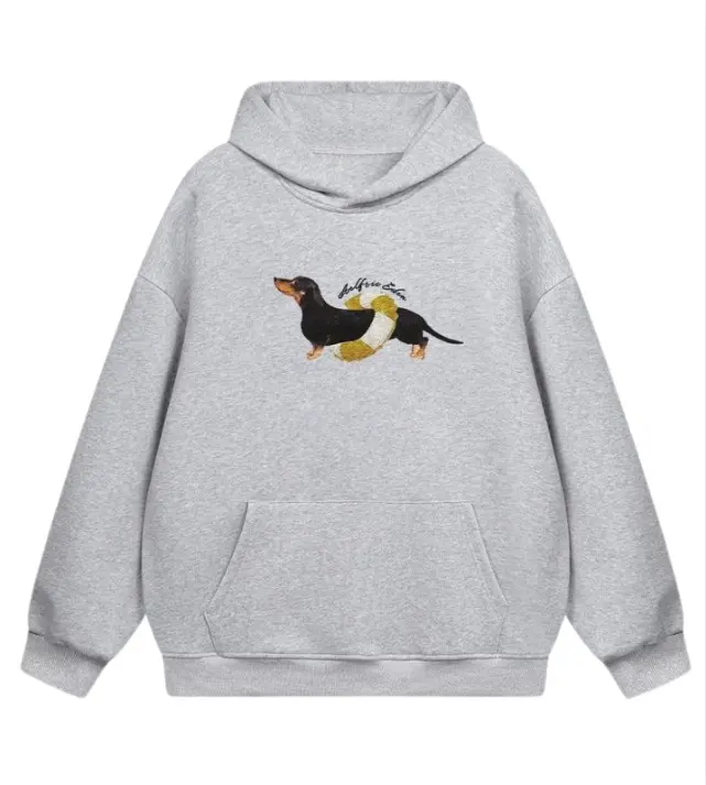Mens hoodie dog cartoon dachshund hoodie oversized hoodie for women sweatshirt y2k unisex with pattern sports basic top with hood