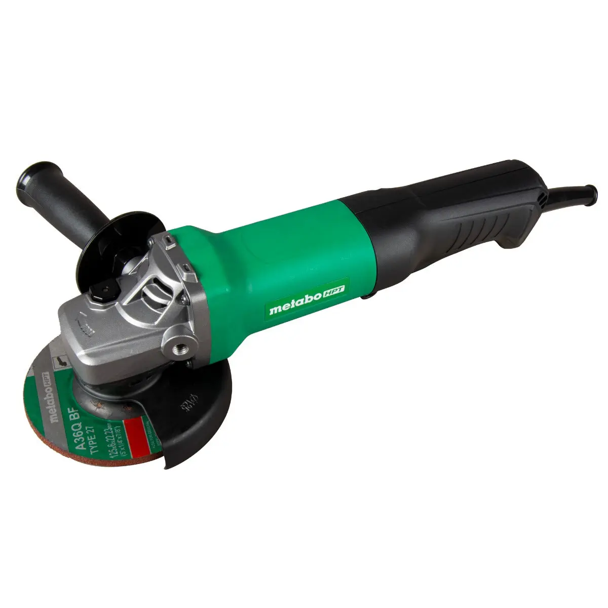 Metabo 5 in. 10.5 Amp Lock-on Paddle Switch Angle Grinder G13SE3M