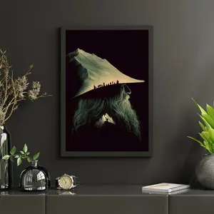 [Sale off up to 40%]-[FREE-SHIP] Gandalf the Grey Poster Lord of the Rings Movie Fan Art