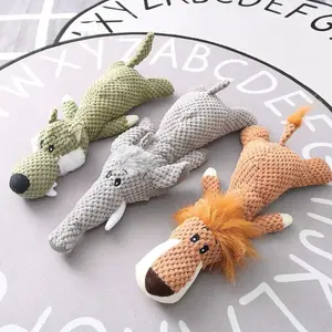 Squeaky Animal Plush Toys – Fun, Teething & Tooth-Cleaning in One