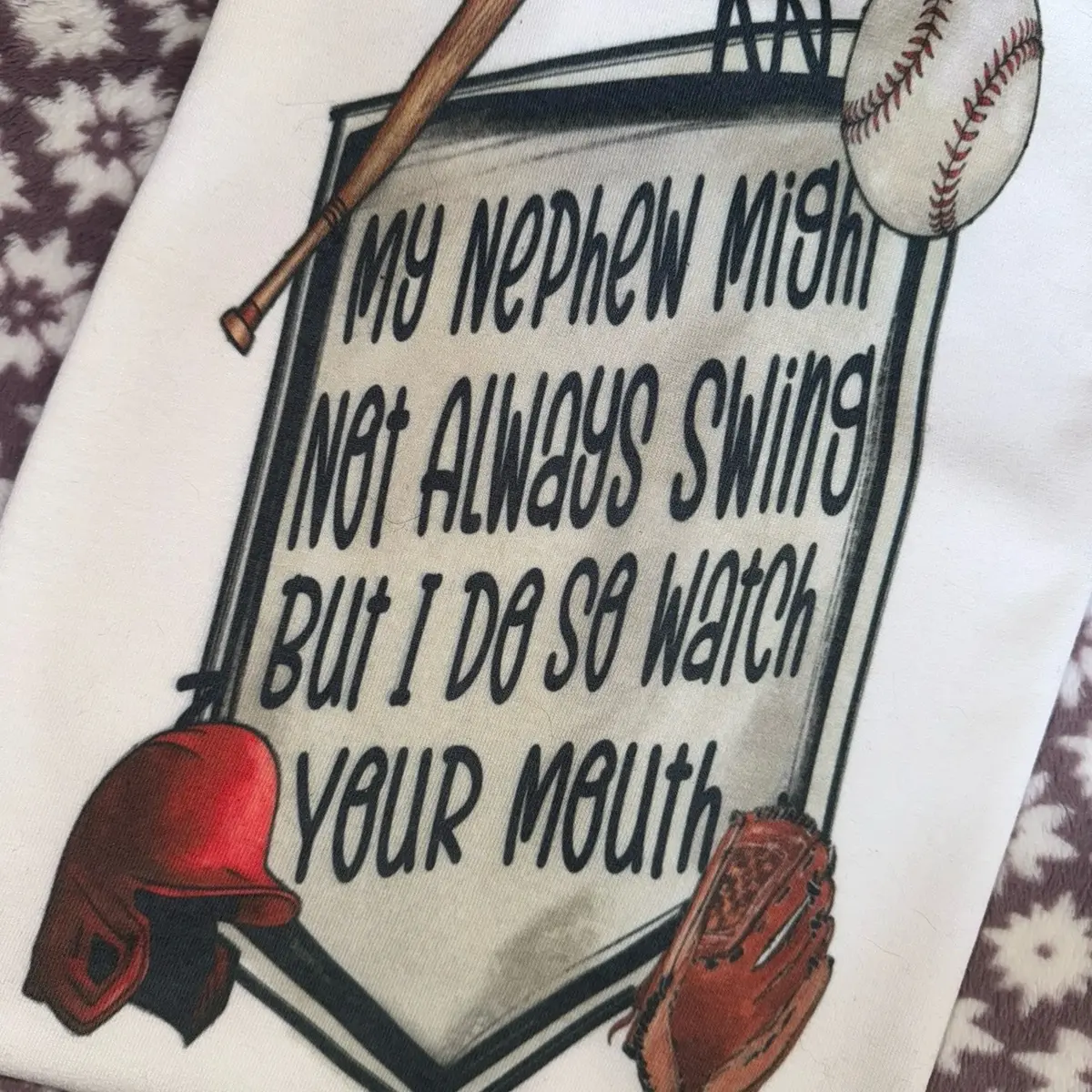 Baseball auntie tshirt Baseball auntie tshirt