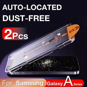 For Samsung Galaxy A16 A15 A14 A12 A06 A05s A04 A22 A23 A24 A25 A26 A13 4G 5G Easy Install Screen Protector Tempered Glass Film