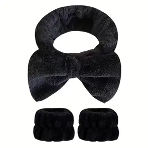 Beauty headband and wristlets