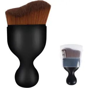 Interior Cleaning Brush,  Duster Interior, Detailing Brush Dusting Brush, Interior Cleaning Tool, Auto Soft Hair  Brush,Auto Interior Dust Brush for Air Vents(Bronze)