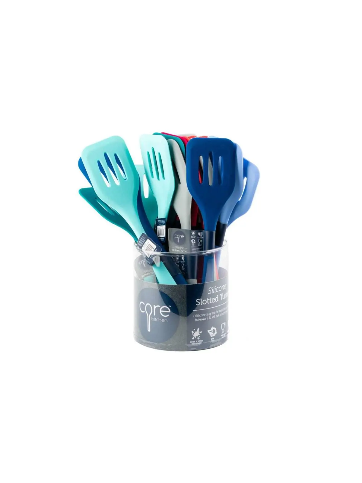 Core Home 111665 CDU Silicone Slotted Turner