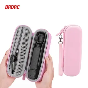 Pink Storage Bag For DJI Osmo Pocket 3 Portable Handbag PU Anti-scratch Protective Box For Pocket 3 Camera Storage Accessories