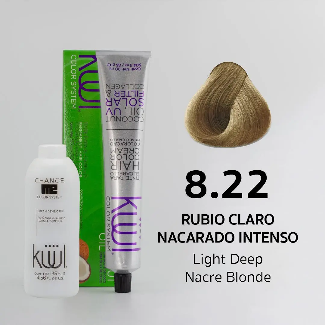 8.22	Light Deep Nacre Blonde