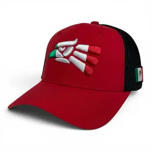 Gorra Hecho en Mexico Aguila Bordada, Visera Curvada, Deportiva, Ajusbable, Banda elastica Baseball Cap Adjustable Adjustable Outdoor Cap