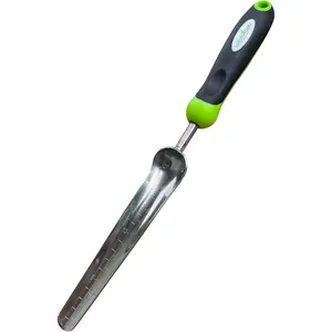 Seed Planting Shovel Trowel Transplanter Widger – Stainless Steel – Rust Resistant - Ergonomic Handle – Perfect Hand Dibber Seedling Bulb Planter Tool for Gardening Planting Transplanting