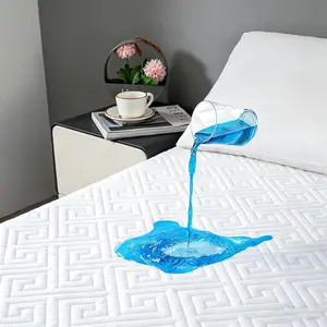 Mattress Protector  Size-Quilted 325GSM,  Mattress Pad,Fitted with 20" Deep Pocket  Mattress Protector,Soft,Noiseless,Washable Bed Mattress Cover for ,Hotel,Bedroom