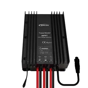 EPEVER MPPT Solar Charge Controller 30A 12V 24V auto IP67 Waterproof Max PV 100V 390W/780W Solar Panel Charger Regulator for Sealed Gel AGM Flooded LiFePO4 Lithium Battery