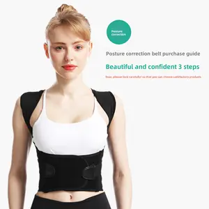 Anti-hunchback aligners Back prevention hunchback posture belt Invisible open shoulder correction belt Good back temperament