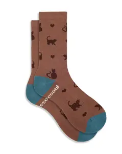 Kenzie High Sock -  Soft Organic Cotton Seamless Double Cushioned Breathable Crew Socks Ribbed Cuff Design Comfort Fit As Seen On Shark Tank Everyday Outfits Soft Cute Socks For Men And Women