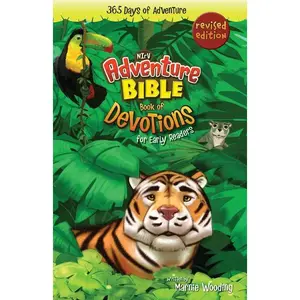 Adventure Bible Book of Devotions for Early Readers, NIrV: 365 Days of Adventure (Adventure Bible) by Marnie Wooding [Paperback Book]