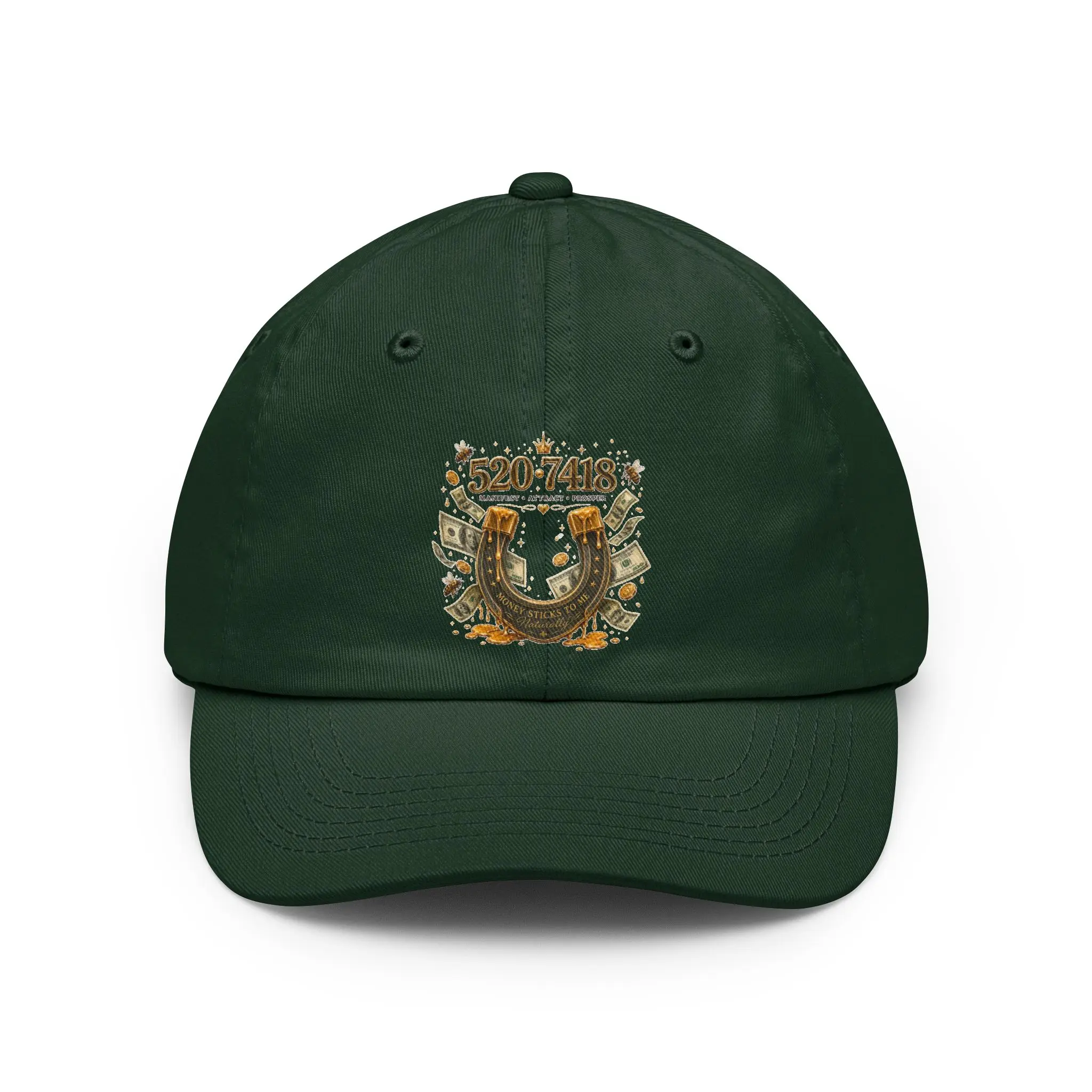 Grabivoi Code Money Wreath  Hat | Nautical Anchor with Cash Embroidery