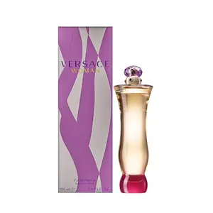 Versace Woman by Versace 3.4 oz 100ml EDP Spray Long Lasting Floral Eau de Parfum Floral Fusion Fragrance with Rose Jasmine Leaf & Raspberry - Elegant Scent