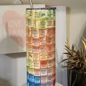 sticky notes design 220oz tumblers Drinkware