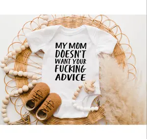 Newborn Onesies, Funny Baby Mom Moesn't Want Your Advice Onesie, Baby Clothes, Baby Shower Gift, Humour Cute Bodysuit, Baby Gift, Baby Clothes, Coming Home Cute Outfit, Funny Baby Onesie BodySuit or Toddler T-Shirt, Gift for kids, Gift for new moms