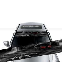 Front Bumper Sticker Style 4 (Translucent Material