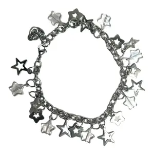 Twinkle Anklet 9-10" Stainless Steel Beaded Anklet for Women Fever Dreamz Lightweight Everyday Charm Anklet