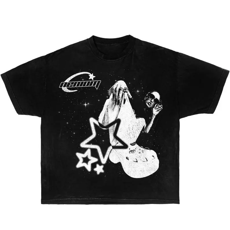 Big Steppa Y2K Graphic Boxy Unisex T-shirt Crewneck Made Using 100% Us Cotton & Printed In The USA