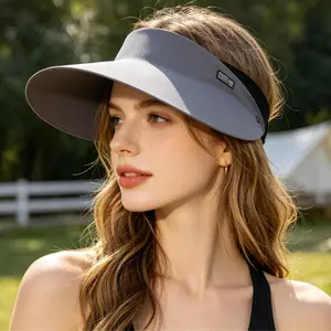 Unisex Youth Cool-Keeping, Hair-Friendly Sun Visor - Sports Hat for Golf, Beach - Outdoor Accessory for Spring Glow-Up