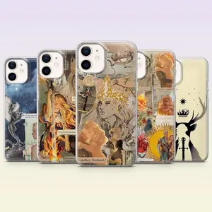 Throne of Glass Phone Case Fireheart Bookishh Cover Compatible with iPhone X, 11, 12, 13, 14, 15, 16, 17 Plus Pro Promax & SS Galaxy S21-25 Series