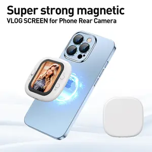 Magnetic Phone Rear Camera Selfie Video Camera Wireless Magnetic Phone Vlog Mini, Portable & Convenient Design, Perfect for Capturing Moments, Smartphone Camera Accessories