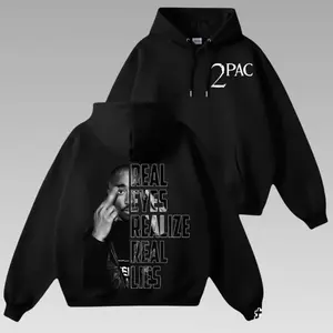 Vintage 2PAC Music Icon Hoodie, Real Eyes Realize Real Lies Tupac Hoodie, Gift For Fan