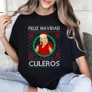 Jenni Rivera Merry Christmas Shirt, includes typography, ugly sweater, Jenni sweater, Christmas, Jenni sweater