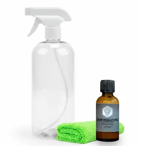 OMNIGUARD Concentrate with HYPERBEAD 34oz 1Lt | Quick Spray & Wipe Waterless Detailer – Cleans, Shines & Protects - Paint, Glass, Wheels & Trim – No Pre-Wash Needed – Superior to Any Detailing Kit