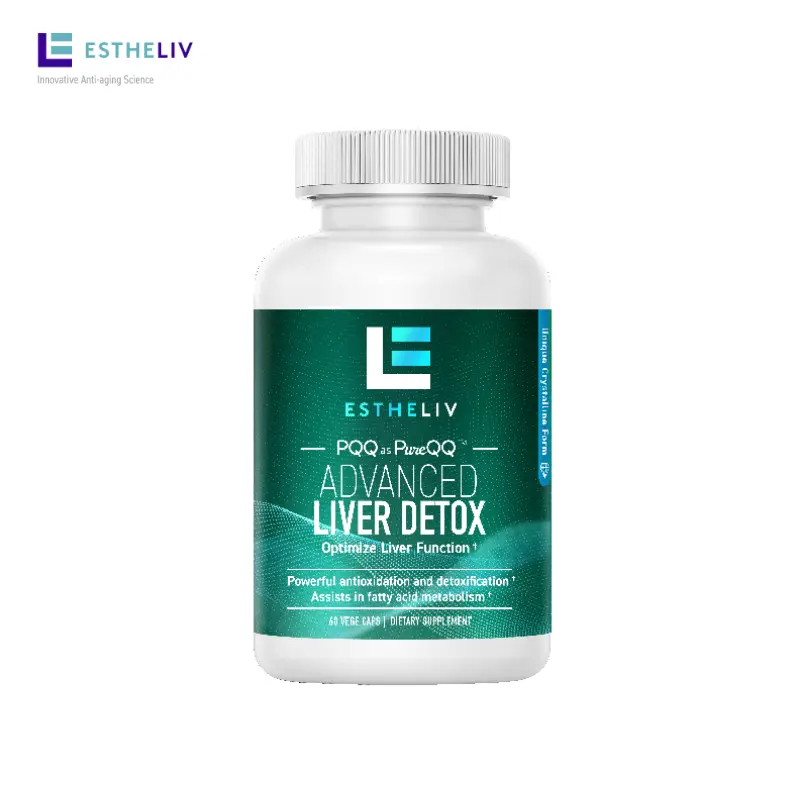 7 Day Cleanse-Liver Cleanse Detox & Repair New Generation !PQQ + Inositol Formula Updated V2.0|Made in USA|ESTHELIV
