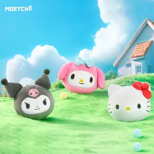 Sanrio × MINILIKE Hello Kitty and Friends Characters Soft Mochi Series Squeeze Toy Blind Box Soft Cuddly Gift Soft Stuffed Animal