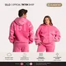 GLO Kingdom Essential Zip Hoodie | Core Collection | Christian Zip-Up Hoodie, Oversized Unisex Fit