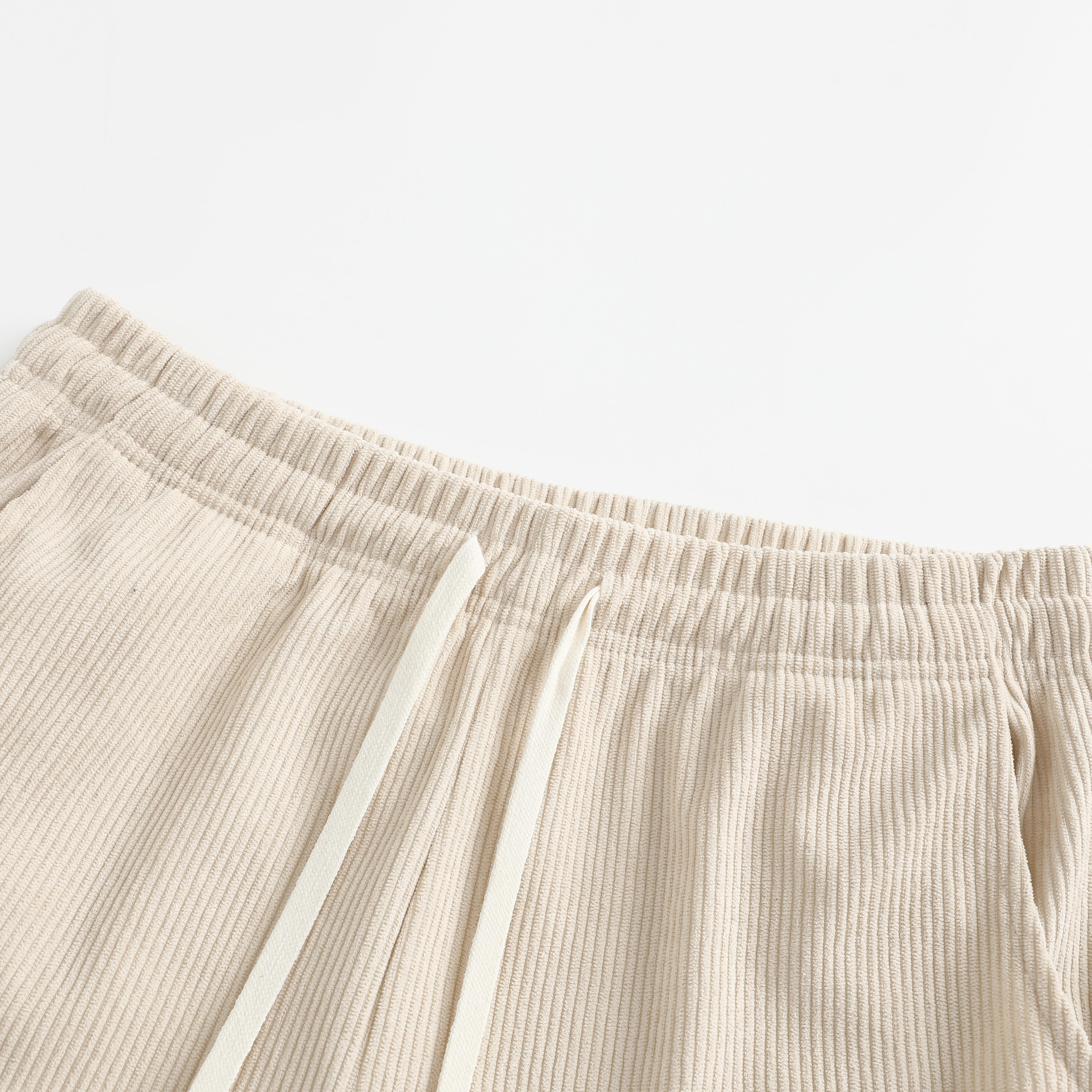 Men's 3-Pack Retro Corduroy Loose Wide-Leg Pants - Repro-Free, Soft Minimalist Classic Menswear, Warm Wind-Resistant Fabric, Elastic Drawstring Waist, Deep Side Pockets, Autumn Winter Daily Leisure Trousers, Corduroy Pants Men's 3-Pack Retro Corduroy Loose Wide-Leg Pants - Repro-Free, Soft Minimalist Classic Menswear, Warm Wind-Resistant Fabric, Elastic Drawstring Waist, Deep Side Pockets, Autumn Winter Daily Leisure Trousers, Corduroy Pants
