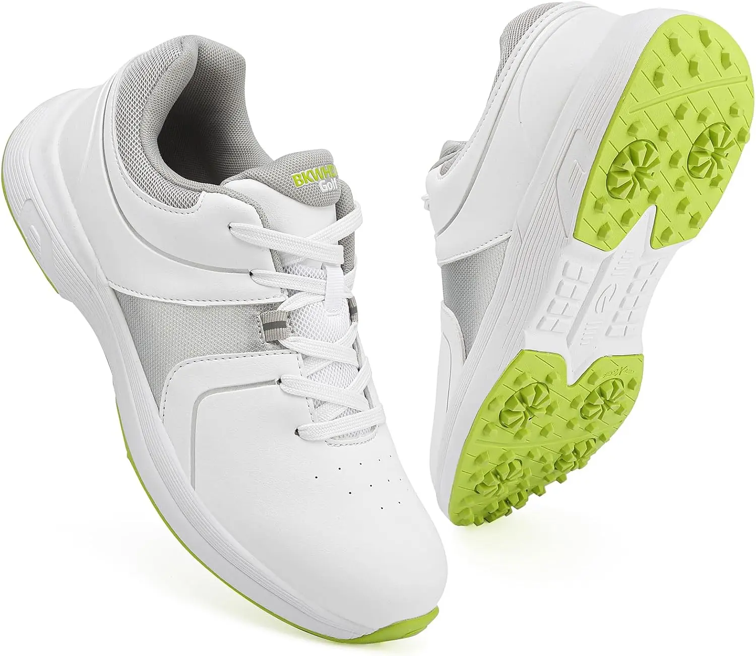 Golf Shoes Mens Waterproof Professional Outdoor Spiked Golf Cleats for Men